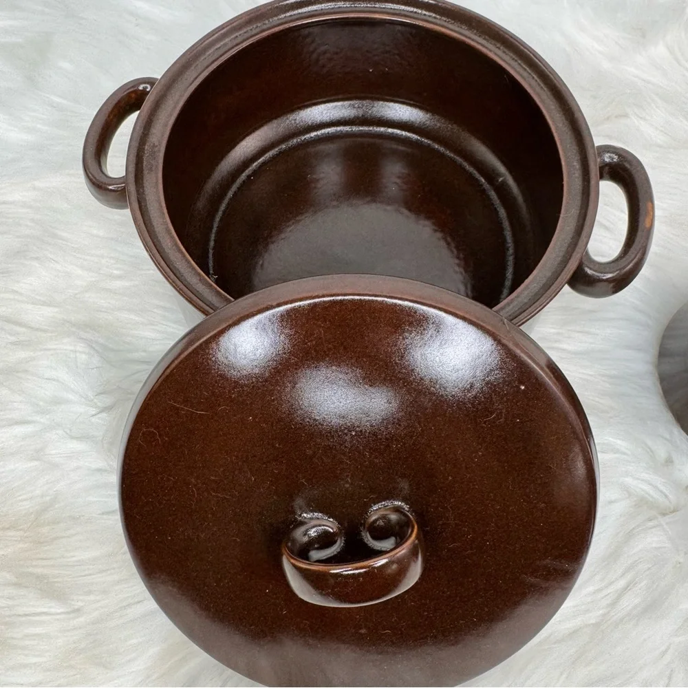 Vintage 1960’s Aztec Stoneware Japan Glazed Pottery Set